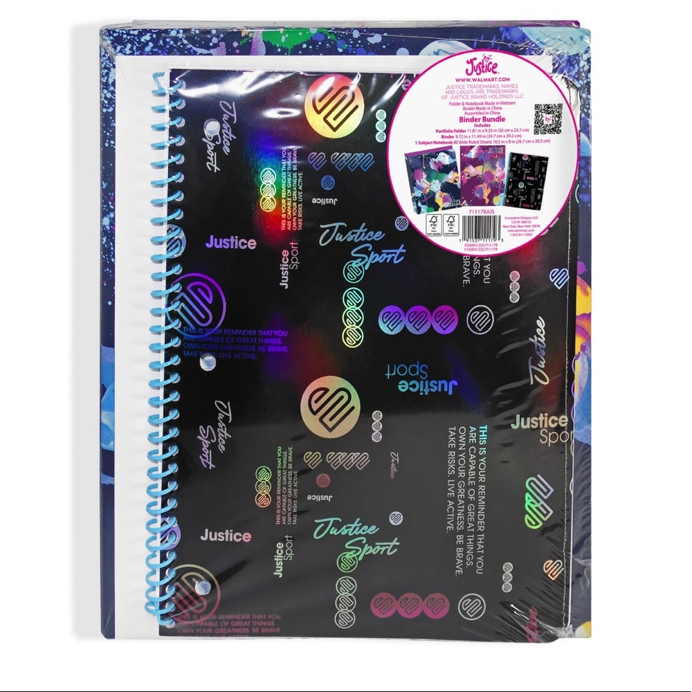 The Justice J Sport Stationery Bundle